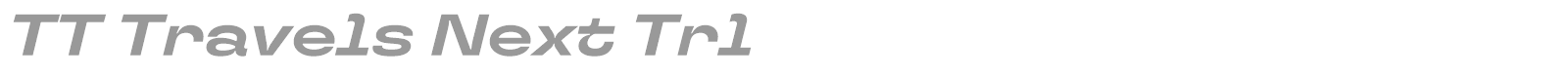 TT Travels Next font preview